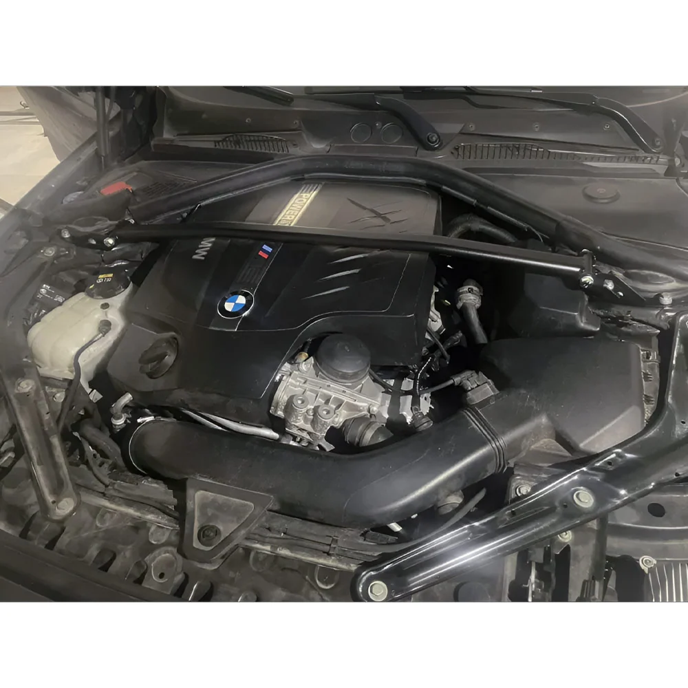 FAMEFORM Domstrebe passend für BMW F20 F21 F22 F23 F87 Vorderachse (Stahl / eintragungsfrei)