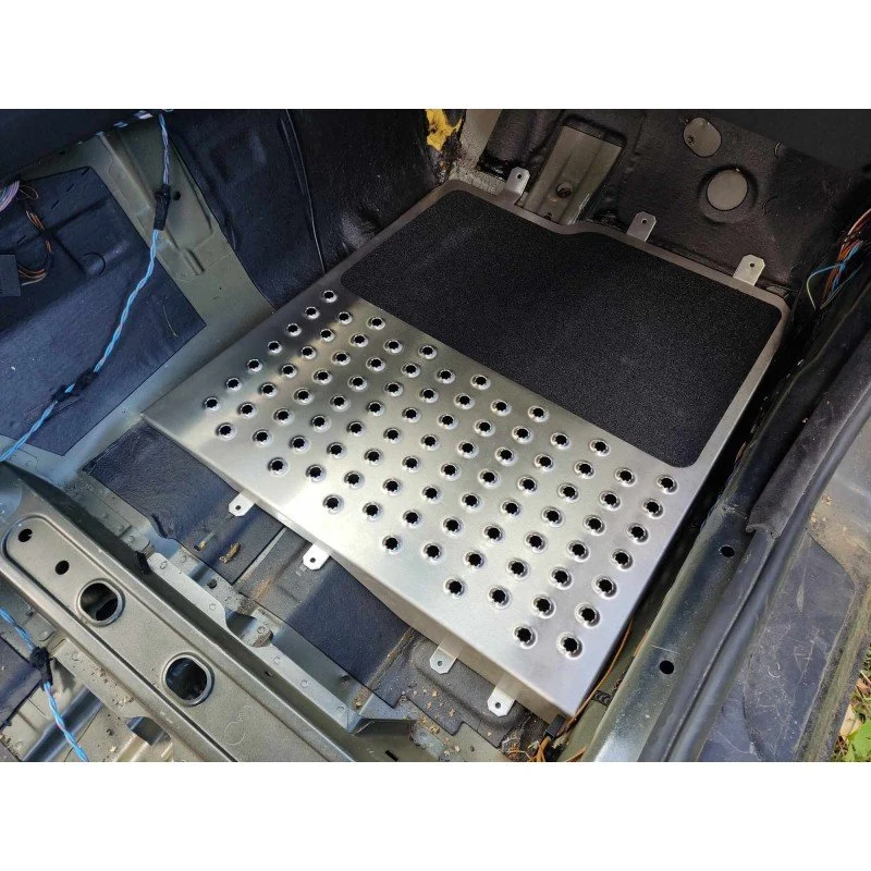FAMEFORM Trittbretter Bodenbleche Set passend für BMW E46 (Edelstahl)
