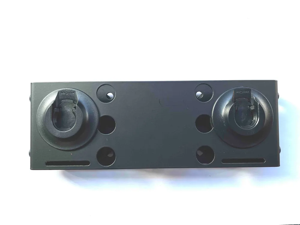 Magnethalterung mit zwei ClickON-Punkten für unsere Organizerprodukte Felleisen GmbH