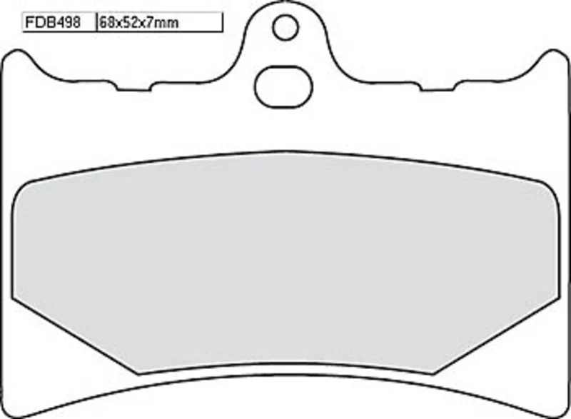 FERODO Sinter Racing Bremsbelag FDB 498 XRAC