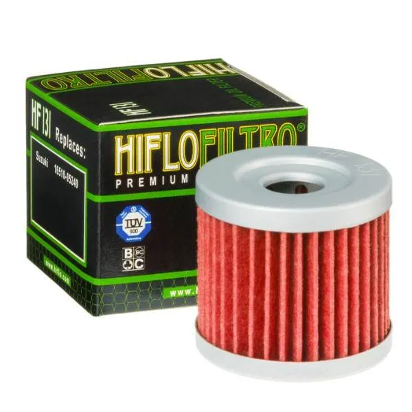 Filtro de óleo Hiflofiltro HF131 para motas