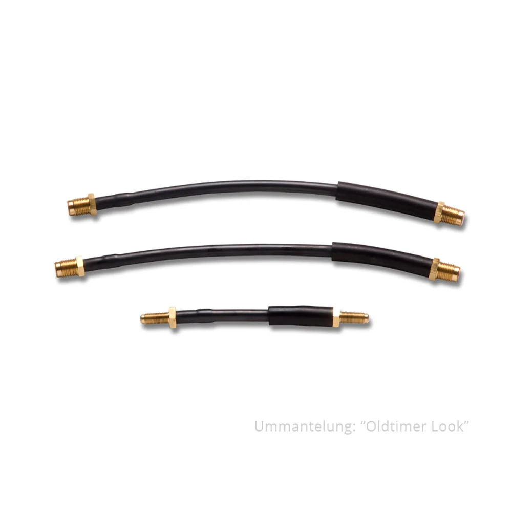 FISCHER STAHLFLEX Bremsleitung Set Bremssattel passend für Alfa Romeo 145