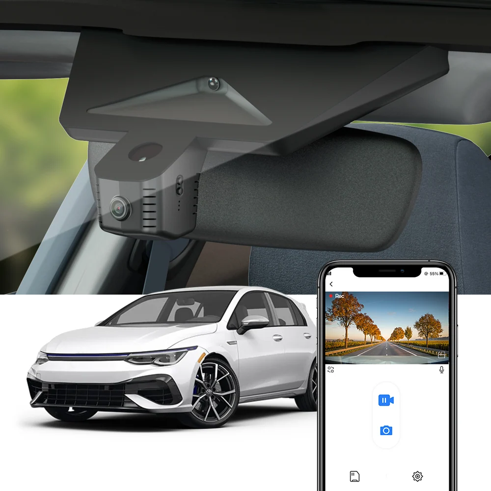 FITCAMX Dashcam für Volkswagen VW Golf R MK8.5 2025 2026 fitcamx store