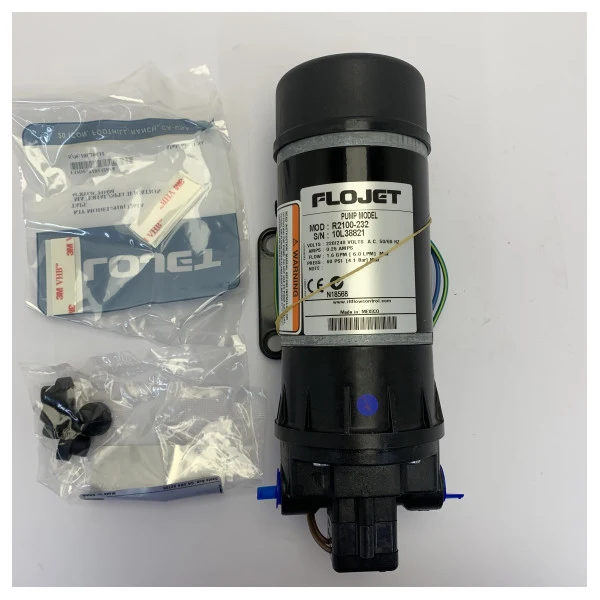 Flojet Membranflüssigkeitspumpe 230V 6L/min 60 PSI - R2100232A