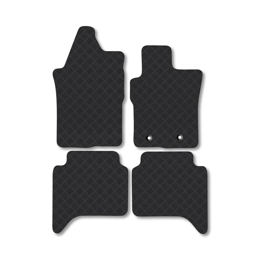 Ford Ranger Double Cab (2022+) 3mm Rubber Mats