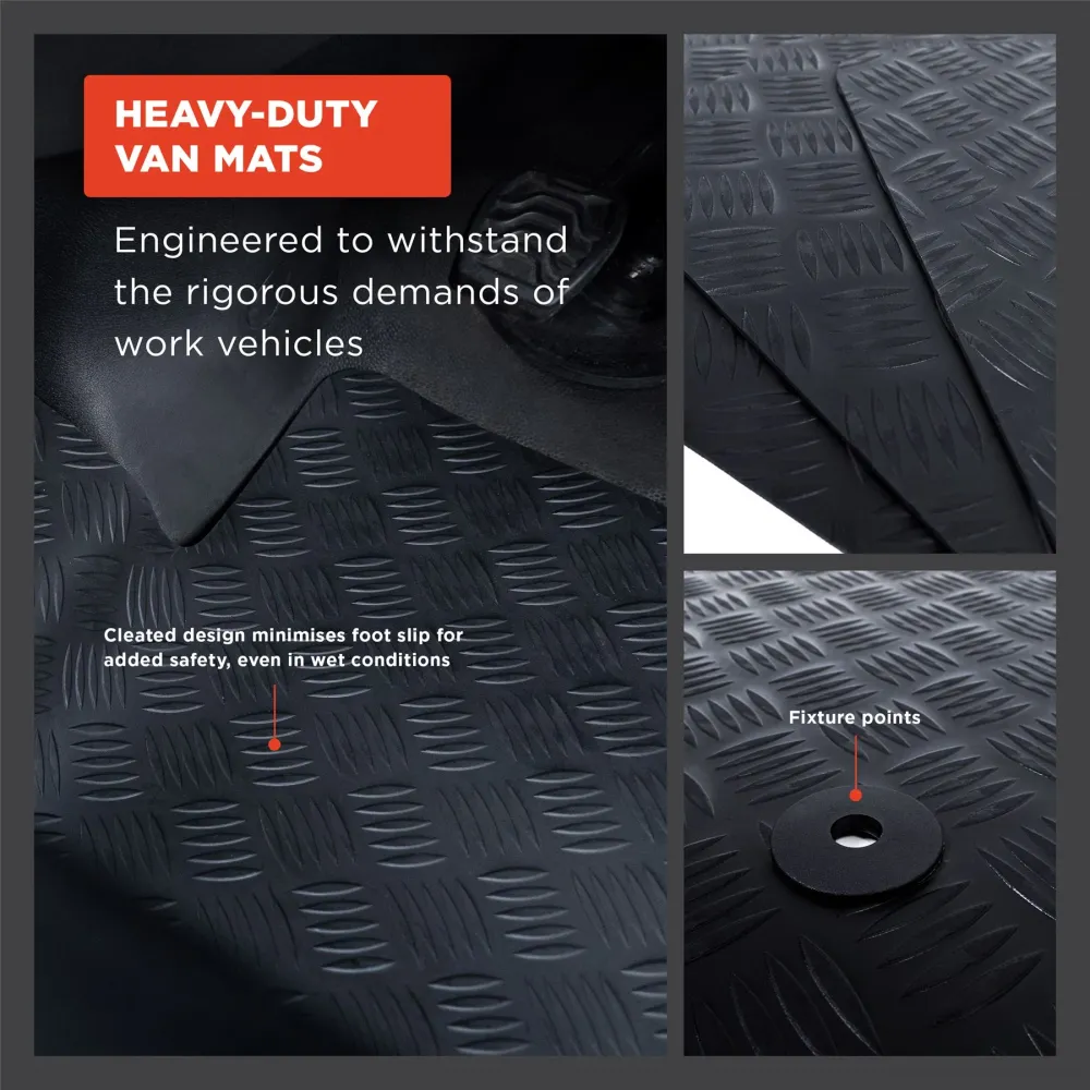 Ford Transit (2014+) 3mm Rubber Mats