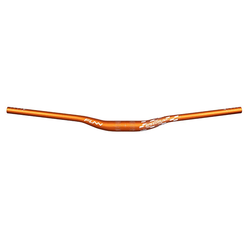 Lenker SPEEDRUN JUNIOR 31,8mm x 680mm aus Legierung Orange Rise: 20mm FUNN