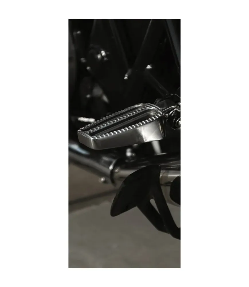 Fußrasten Schalter für Triumph – Silber