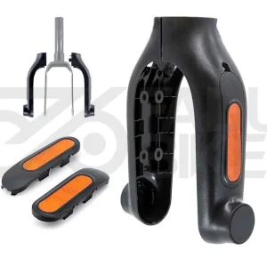 Gabelverkleidung schwarz für Ninebot Serie F & D – Schutz- und Zierleiste