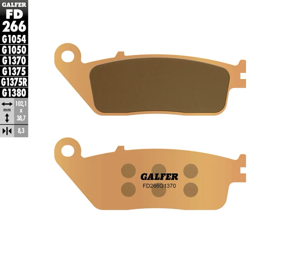 HH Sinterbremsbeläge für Honda CB 350 RS 21- GALFER