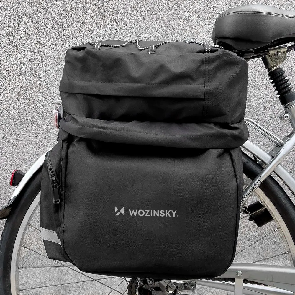 Geräumige 60 L Fahrradtasche für Gepäckträger