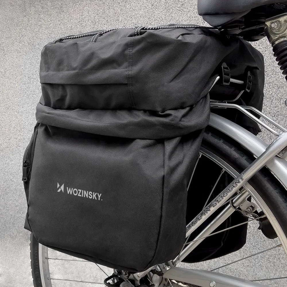 Geräumige 60 L Fahrradtasche für Gepäckträger