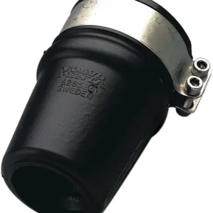 Gummipakbox Bogenrohr 50mm Schaft