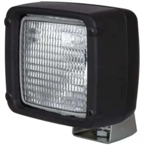 Halogen-Arbeitsscheinwerfer, quadratisch, 12/24V, weiß, 112x97x126,5mm, AMP-Hülse/Flachstecker, Ultrabeam von Hella