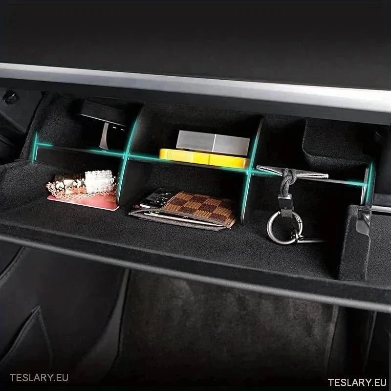 Handschuhbox -Organizer für Tesla Model 3/Y
