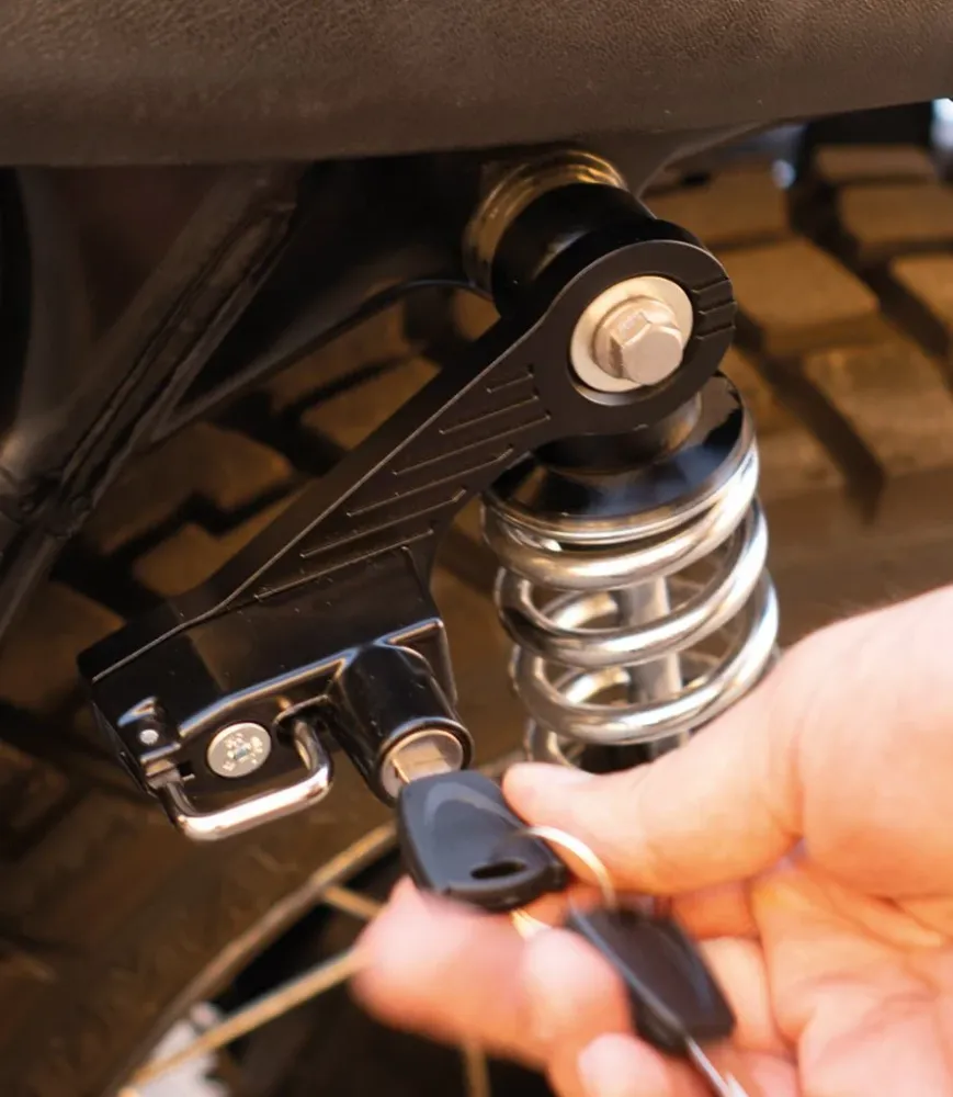 Helmschloss Moto für Triumph ab 2016 - Cafe Twin