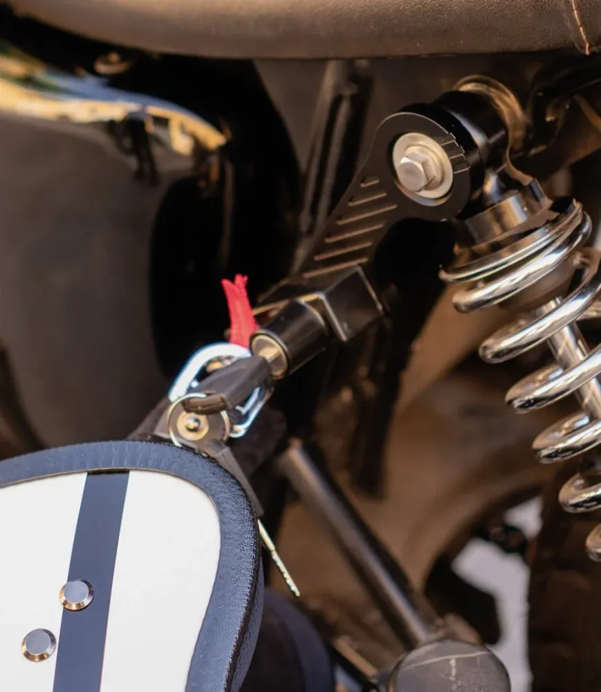 Helmschloss Moto für Triumph ab 2016 - Cafe Twin