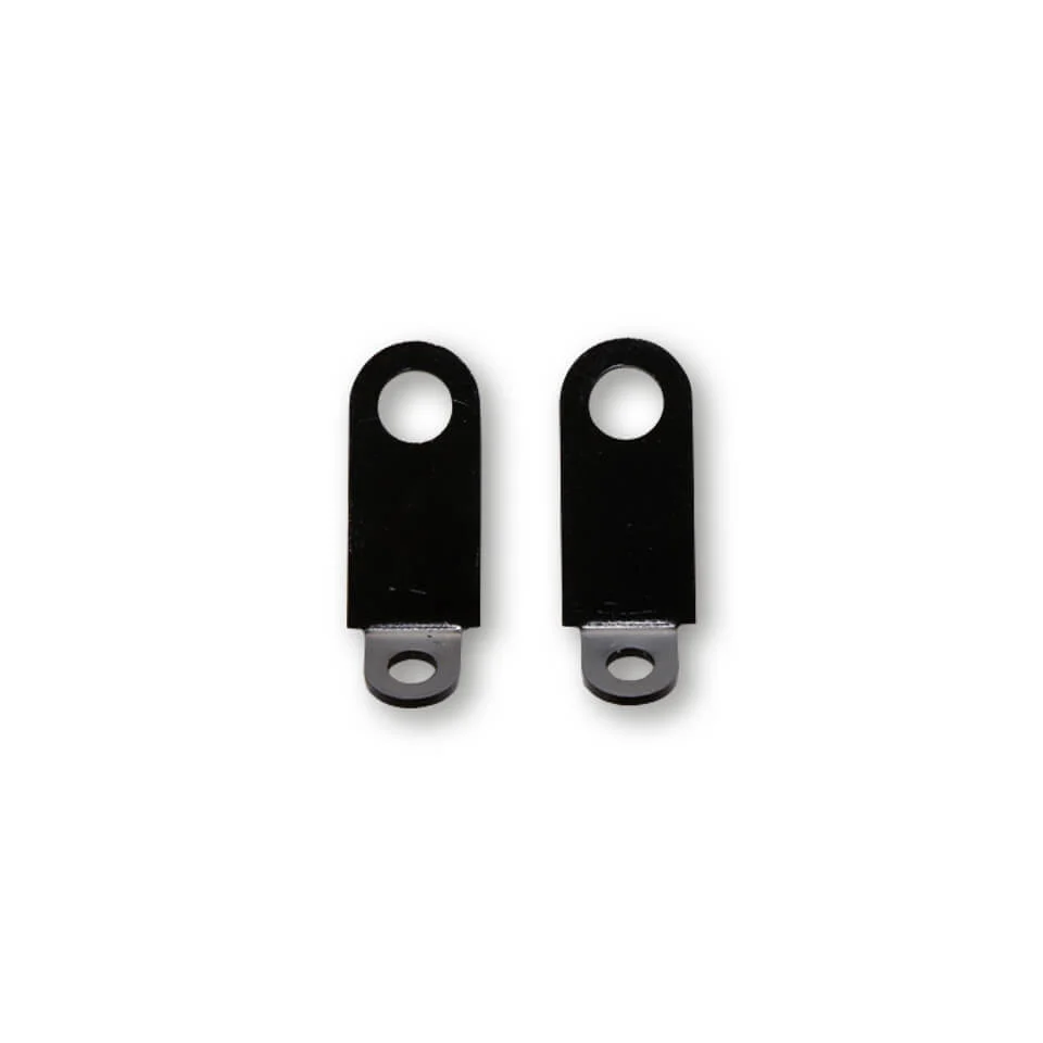 HIGHSIDER Motorrad Blinkerhalter Schwarz Paar