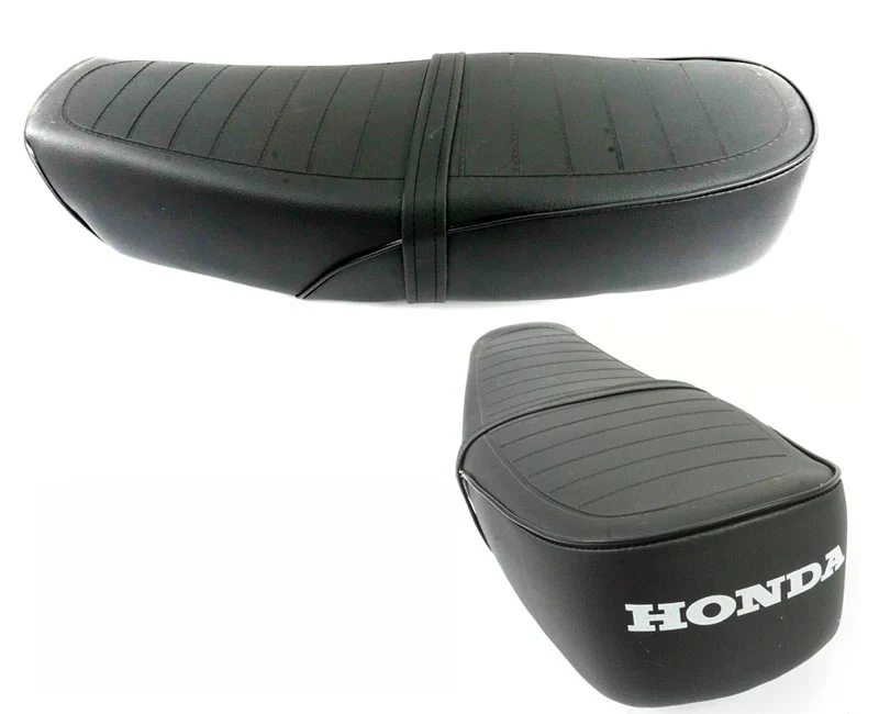 Honda SS50 Moped Sitzbank Sattel Sitz schwarz Haltegriff NEU