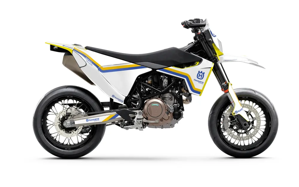 Husqvarna 701 DEKOR - "Regal" (Weiß)