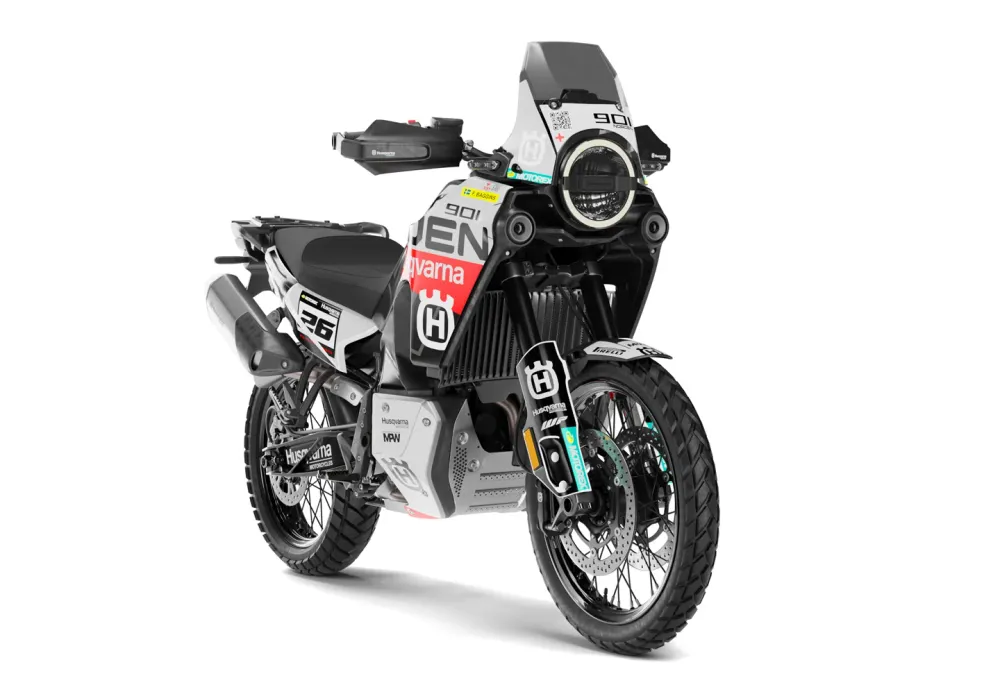 HUSQVARNA Norden 901 DEKOR - „P1“ (Schwarz/Rot)