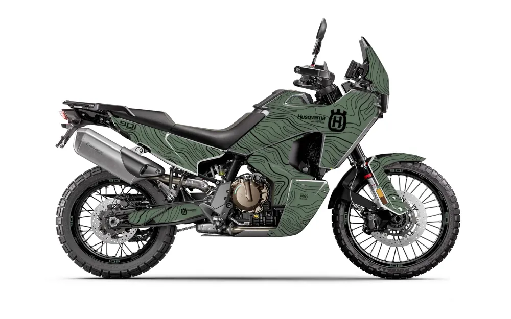 HUSQVARNA Norden 901 DEKOR - "Topography" (Moos)