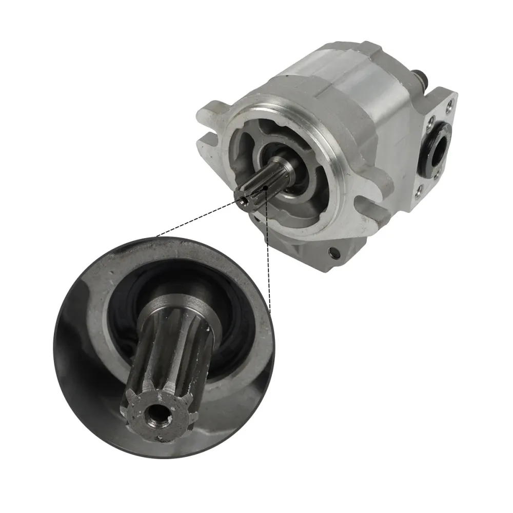 Hydraulische Zahnradpumpe 705-73-29010 für Komatsu WA100-1 WA120-1 WA150-1 Radlader