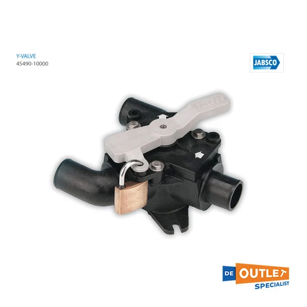 Jabsco Y-Ventil für Abwassersystem - 45490-10000