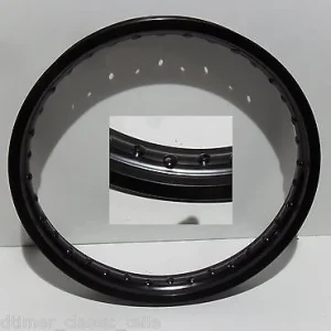 ALU Felge 21 x 1,6 schwarz Alufelge DKW NSU Oldtimer Miele Hercules BMW keine