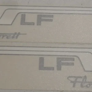 Kreidler LF Satz Aufkleber Rahmen Seitendeckel keine