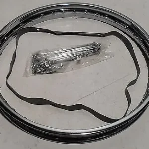 Speichem und Felge 17 x 1,5 36 Loch passend für Zündapp KS 50 komplett NEU keine