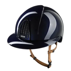 KEP NOVA ABS Metal Polish/Beige Polo Reithelm Blue 051-x-058