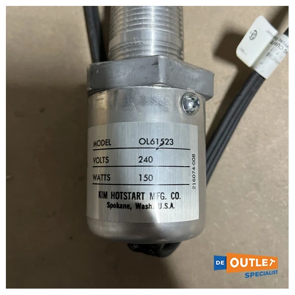 Kim Hotstart Ölheizung Schmierheizung 150W - OL61523