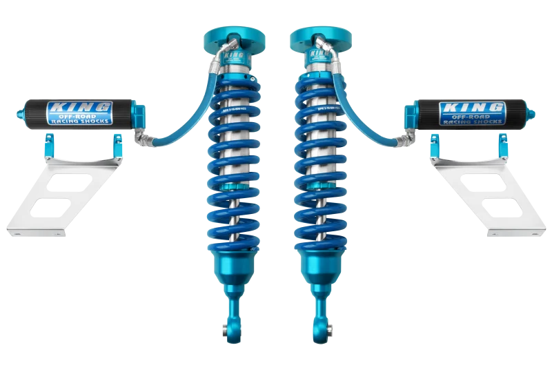 King Shocks 2007+ Toyota Tundra 2.5 Dia Front Coilover w/Remote Reservoir (Pair)