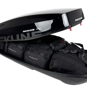 KJUST Taschen Set 4stk kompatibel mit Dachbox PACKLINE NX195 - 13225