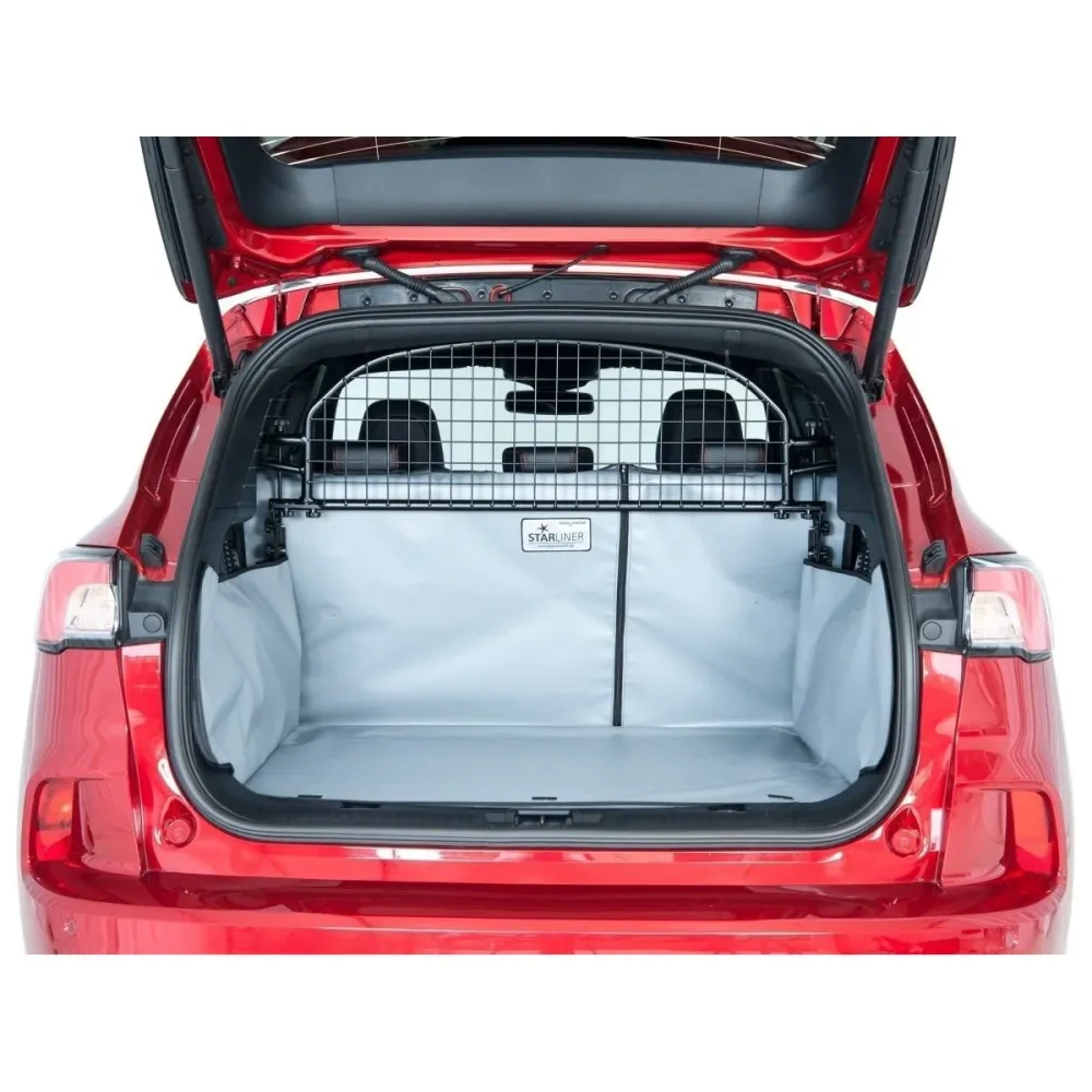 Kleinmetall Starliner Kofferraumwanne für Kia Rio UB (Ladeboden eben, grau)