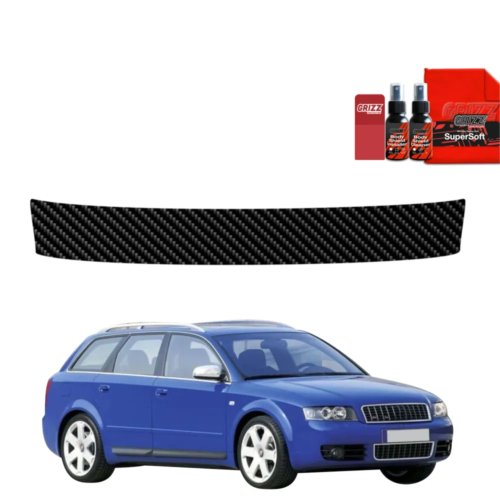 Kohlenstoff Schutzfolie für Ladekante - Audi A4 B6 Avant (2000-2006)