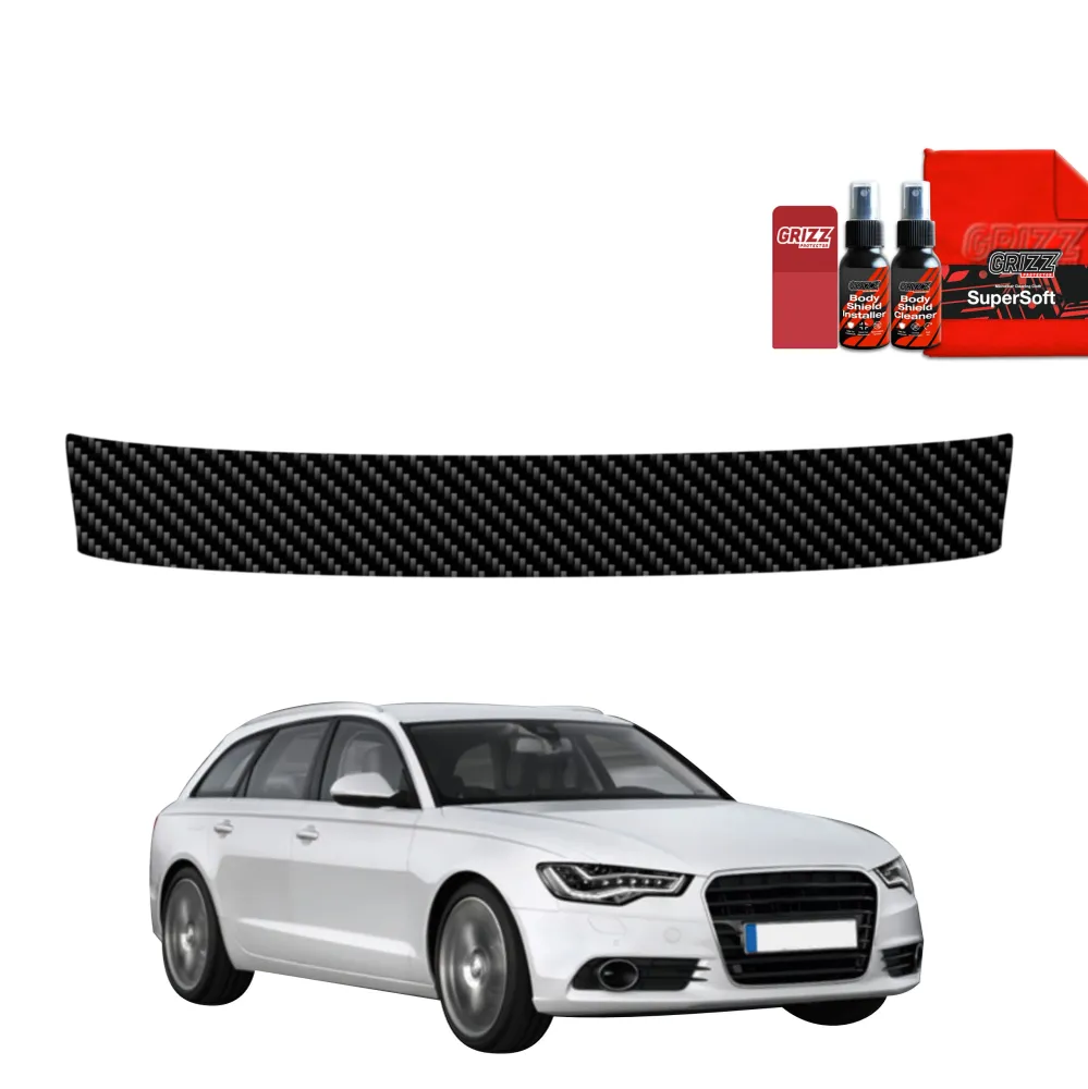 Kohlenstoff Schutzfolie für Ladekante - Audi A6 C7 Avant (2011-2014)