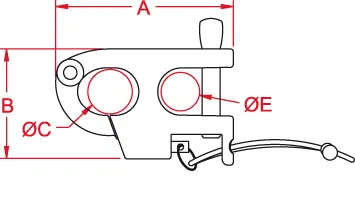 KONG - Panikhaken QUICK RELEASE 525