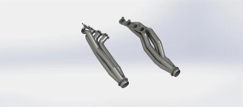 Kooks Headers 2022+ Ford F-150 Raptor R 5.2L 4V. 2in Header and H.O. Green Catted Conn.