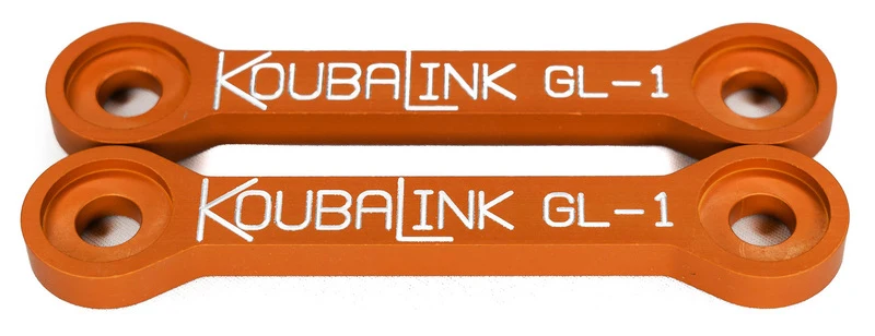 KOUBALINK Tieferlegungs-Kit (28.6 mm) Orange - Suzuki SFV650 Gladius
