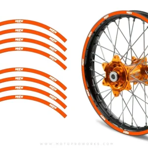 Felgenstreifen - "SOLID" KTM (orange)