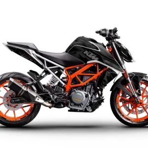 KTM 125 Duke 2011-2023 DEKOR - "Pulse" (Schwarz)