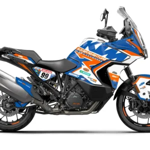 KTM 1290 Super Adventure DEKOR - "Atlantic" (Weiß/Blau/Orange)