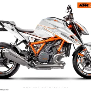 KTM 1290 Super Duke R DEKOR - "Ripple" (Weiß)