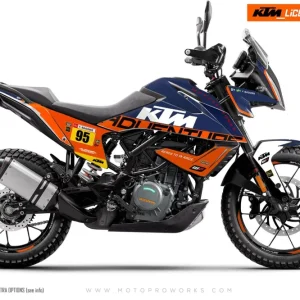 KTM 390 Adventure DEKOR - "Waypointer" (Dawn)