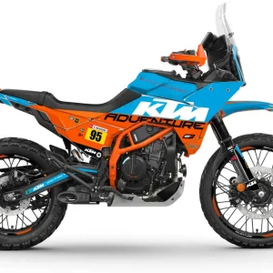 KTM 390 Adventure R / X DEKOR - "Waypointer" (Ocean)