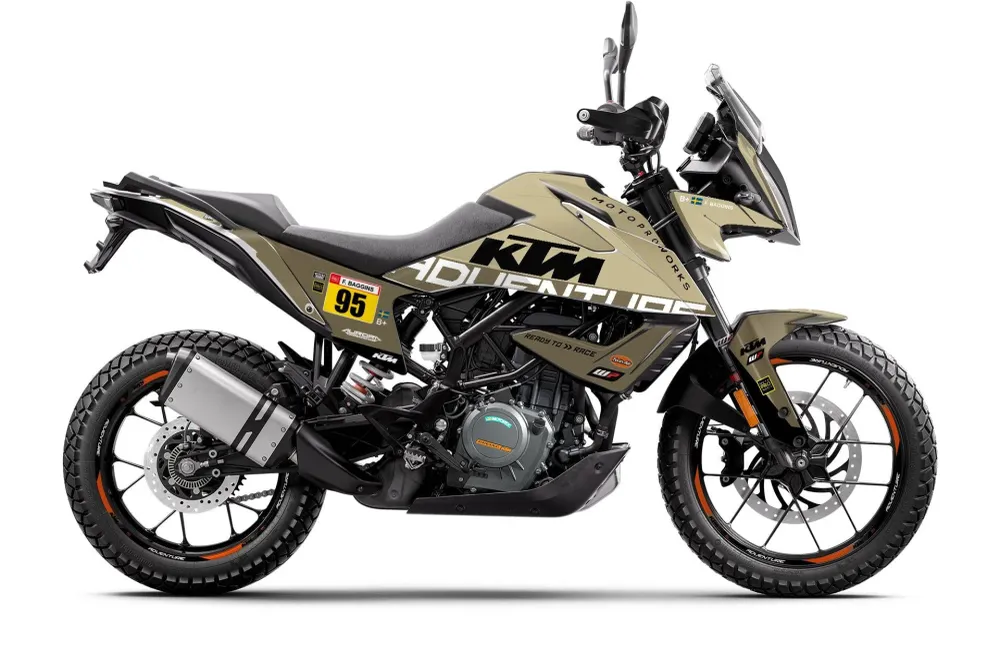 KTM 390 Adventure DEKOR - "Waypointer" (Sand)