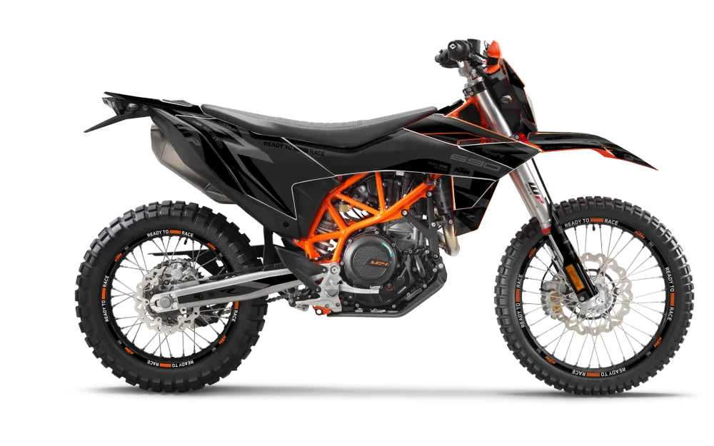 KTM 690 Enduro R 2026 DEKOR – „Torque Reloaded“ (Schwarz)