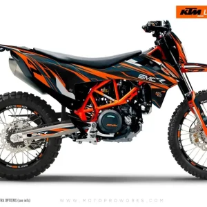 KTM 690 Enduro DEKOR - "Ripple" (Orange)